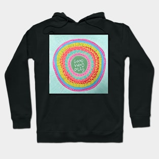 Good Vibes Only Mandala Hoodie